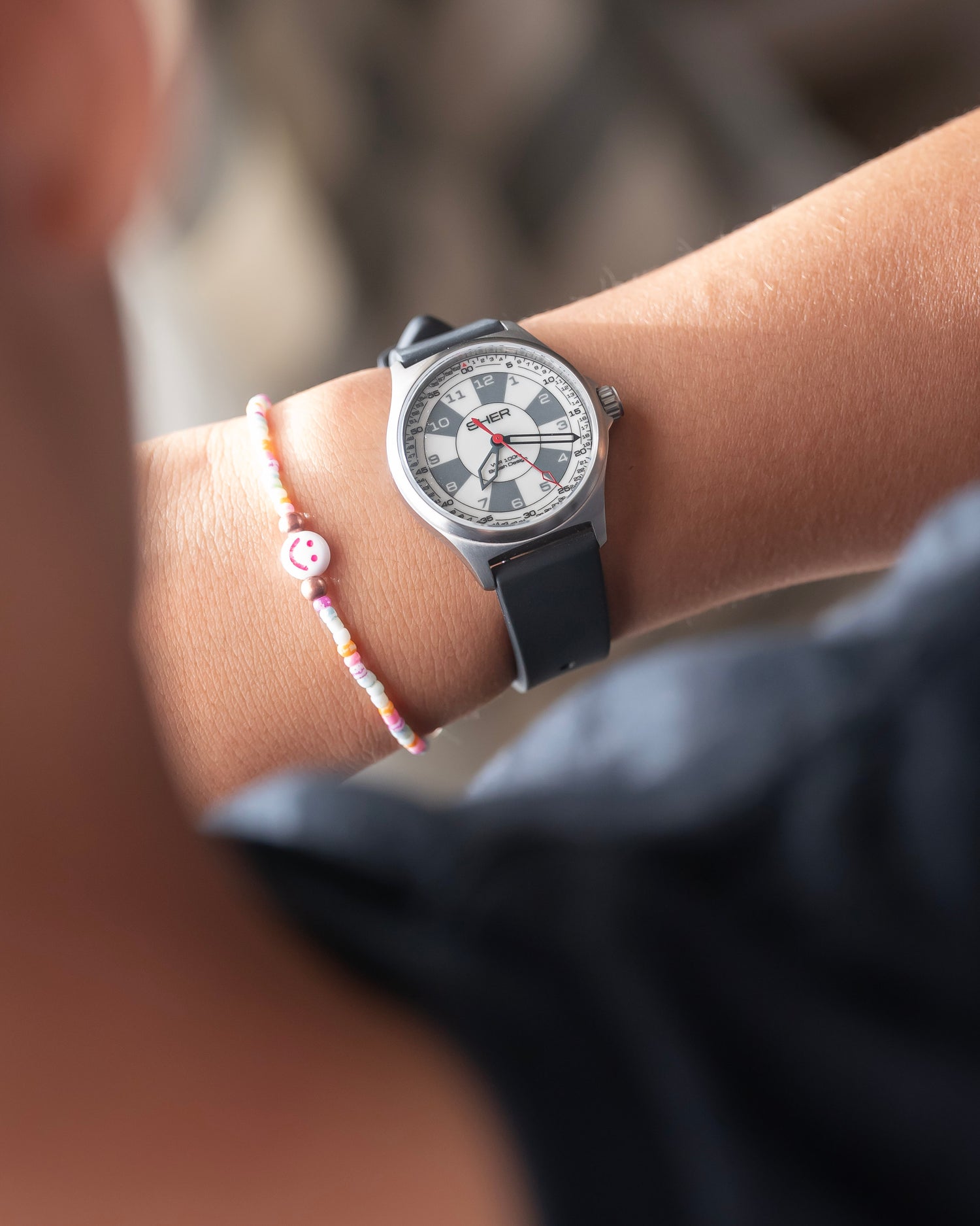 Sher Kids Watch Grey Homepage Image