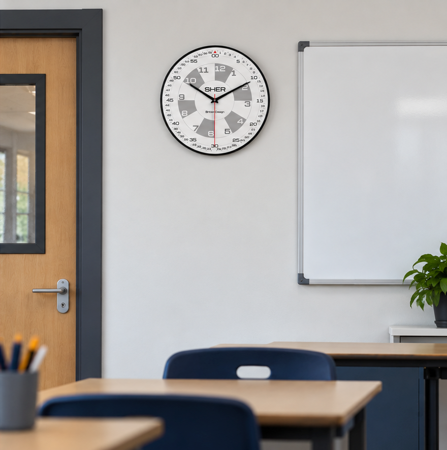 Sher Easy Read clock for home and schools