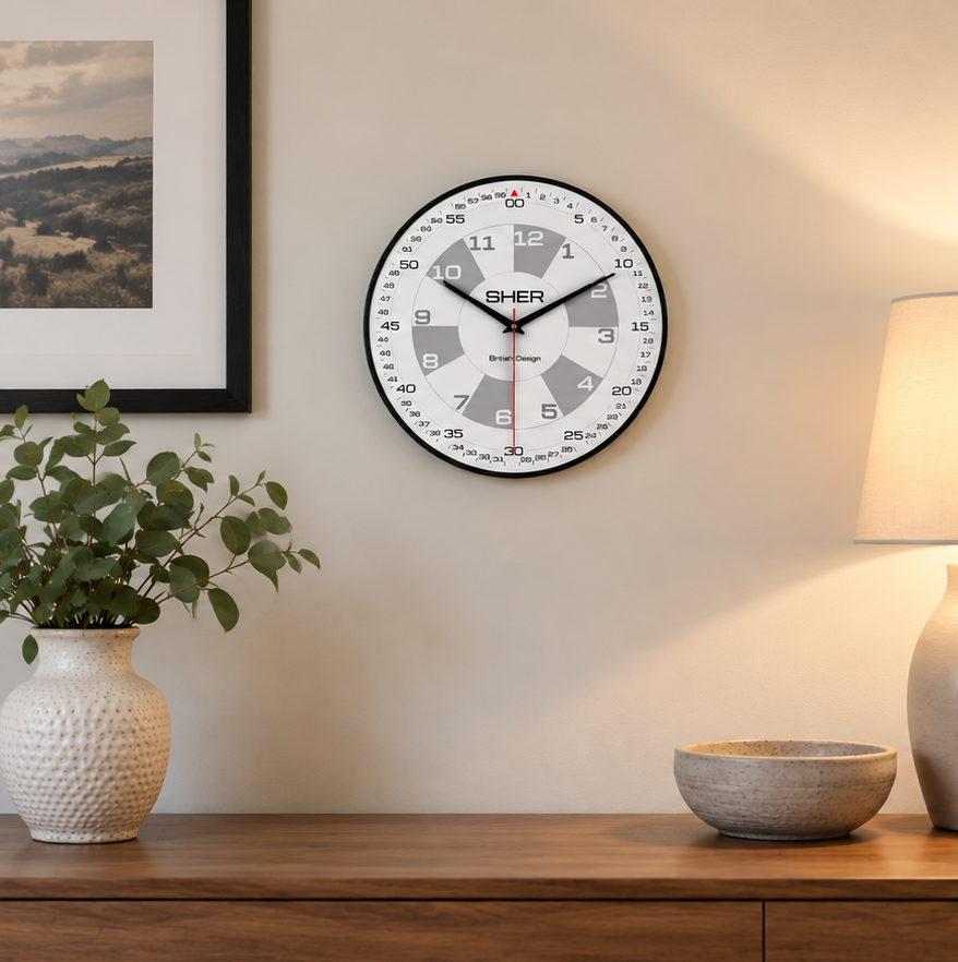 Sher Easy Read clock for home and schools